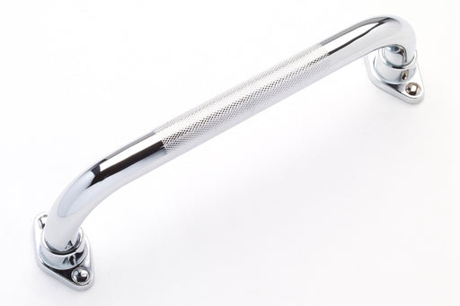 1" diameter chrome grab bar with knurled grip