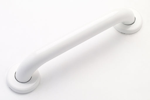 1.5" diameter grab bar smooth white