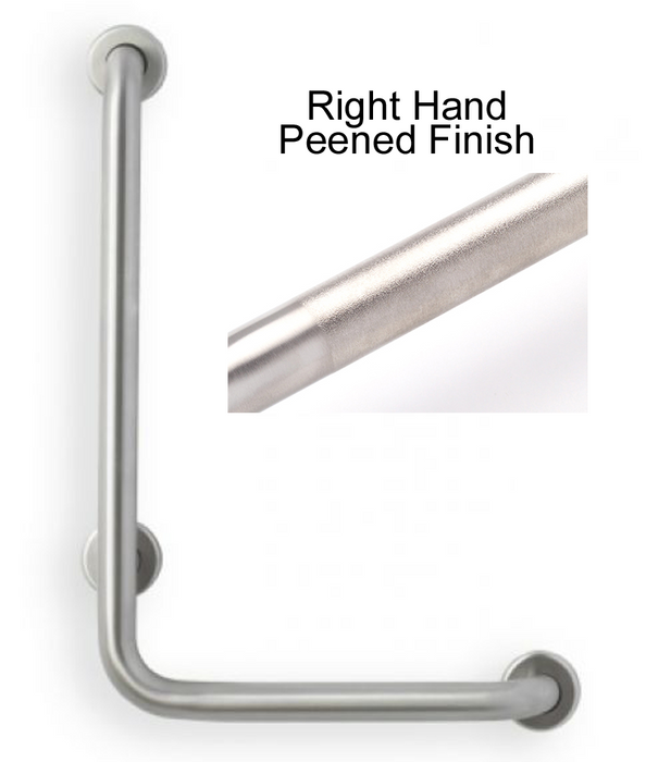 L-shape grab bar