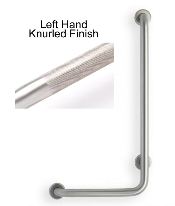 L-shape grab bar