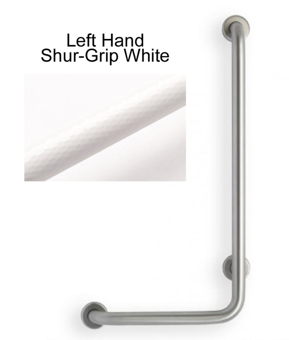 L-shape grab bar