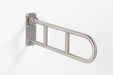 heavy duty flip up grab bar folding grab bar bariatric use stainless steel 98-2230P series 