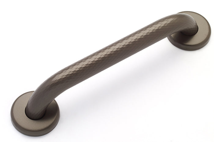 shurgrip grab bar with oil rubbed bronze light tone