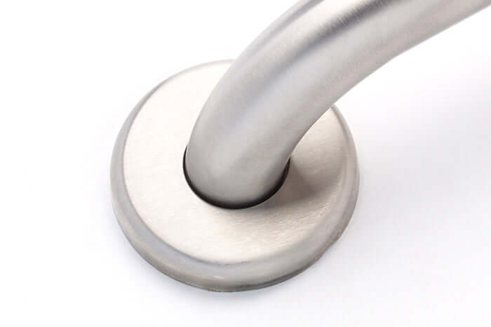 stainless steel grab bar flange