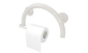 lifeline 2 in 1 combination grab bar Toilet Paper grab bar in stainless steel in white