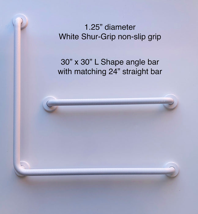 GBC 304. - 1.25" Diameter 90 Deg L Shape 30" x 30"