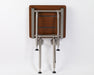 16" and 18" woodgrain phenolic folding shower seat ada shower seat with legs
