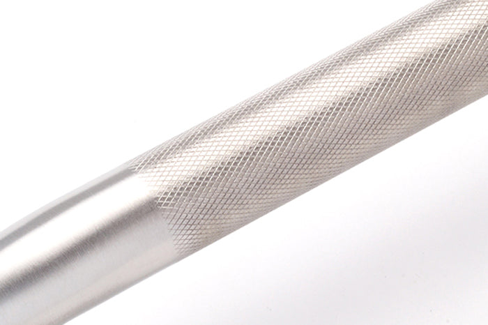 knurled non slip grip for stainless steel grab bar