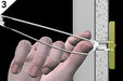 toggle bolts for grab bar installation on hollow walls Strong and heavy duty  easy installation