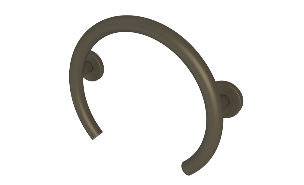 Lifeline grab bars 2 in 1 grab bar shower valve ring in oil rubbed bronze